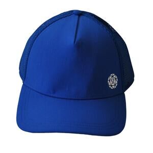 Lululemon Limited Edition Medium/Large Blue Snap Back Hat (NEW)